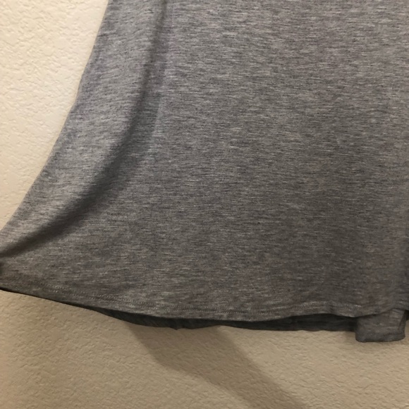 ENOUGH ABOUT ME Juniors Small "Irish-ish" Tank Top Muscle Tee Gray NWT - Picture 9 of 13